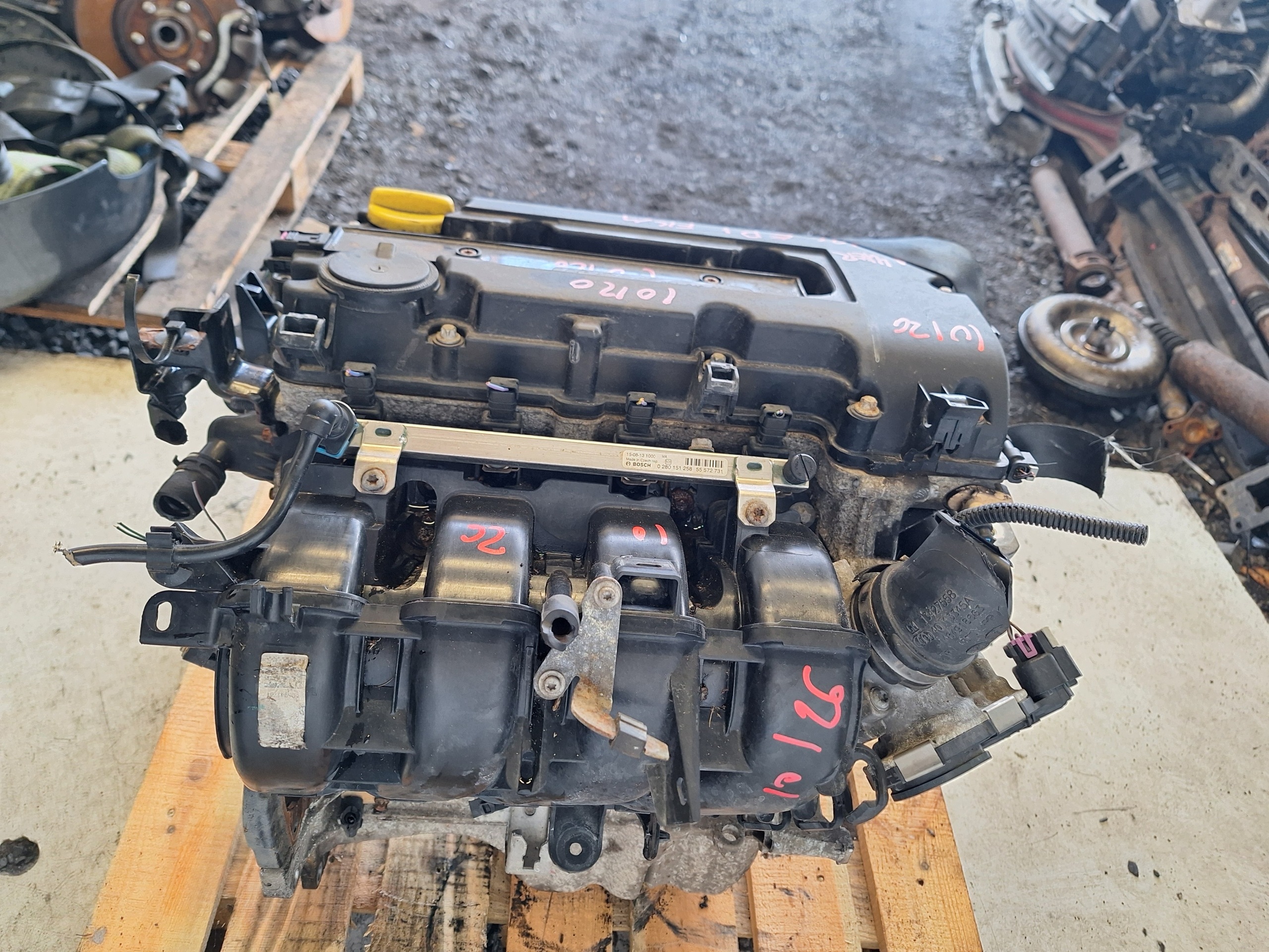 OPEL CORSA E 14-19 motor 1.4 100KM B14XER !FILM!