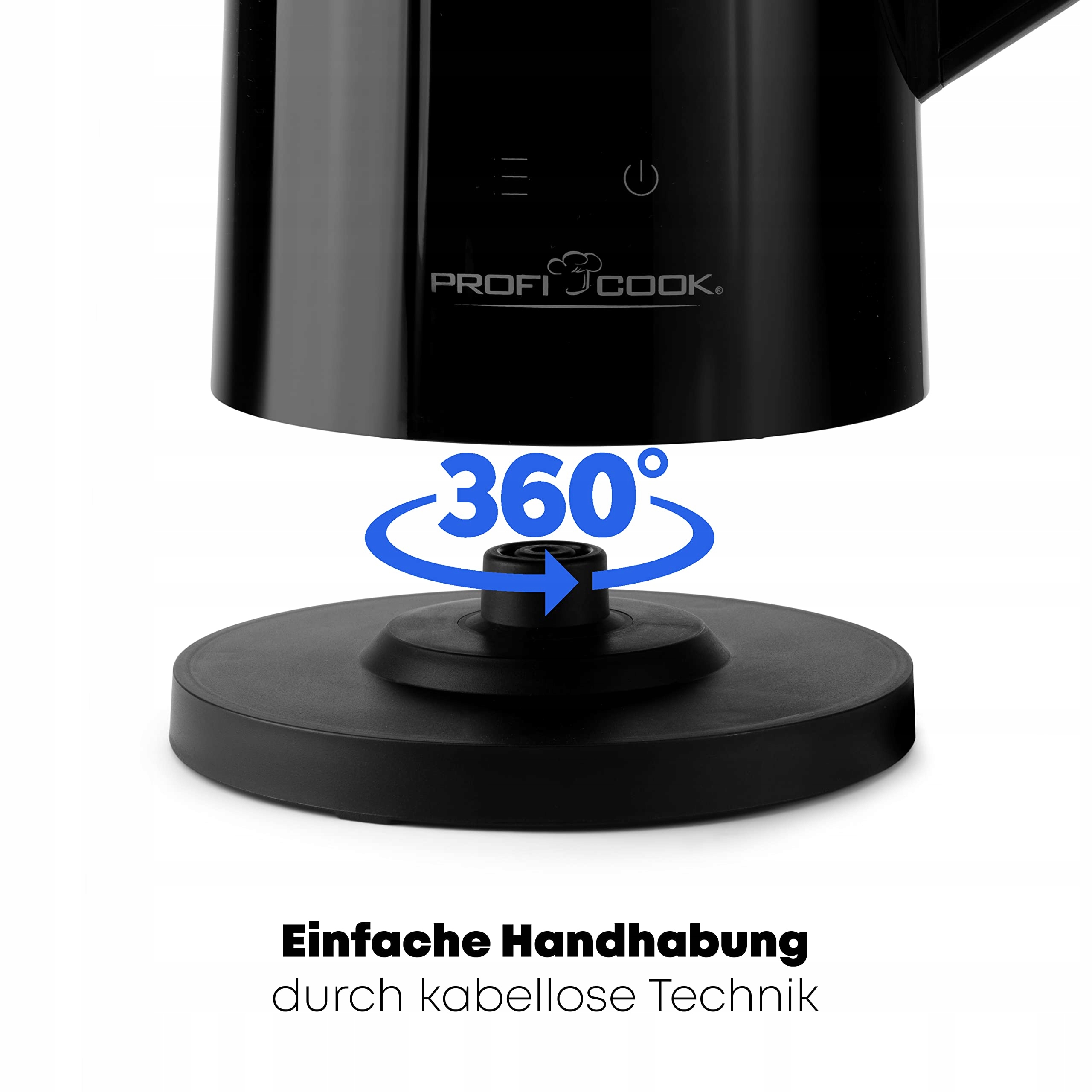 PROFICOOK Czajnik Elektryczny 1,7L Regulacja Temperatury 50-100C BPA Free — miniatura 7
