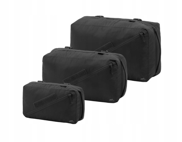 Helikon-Tex Organizery Pakcell Set Poliester Ripstop Czarne