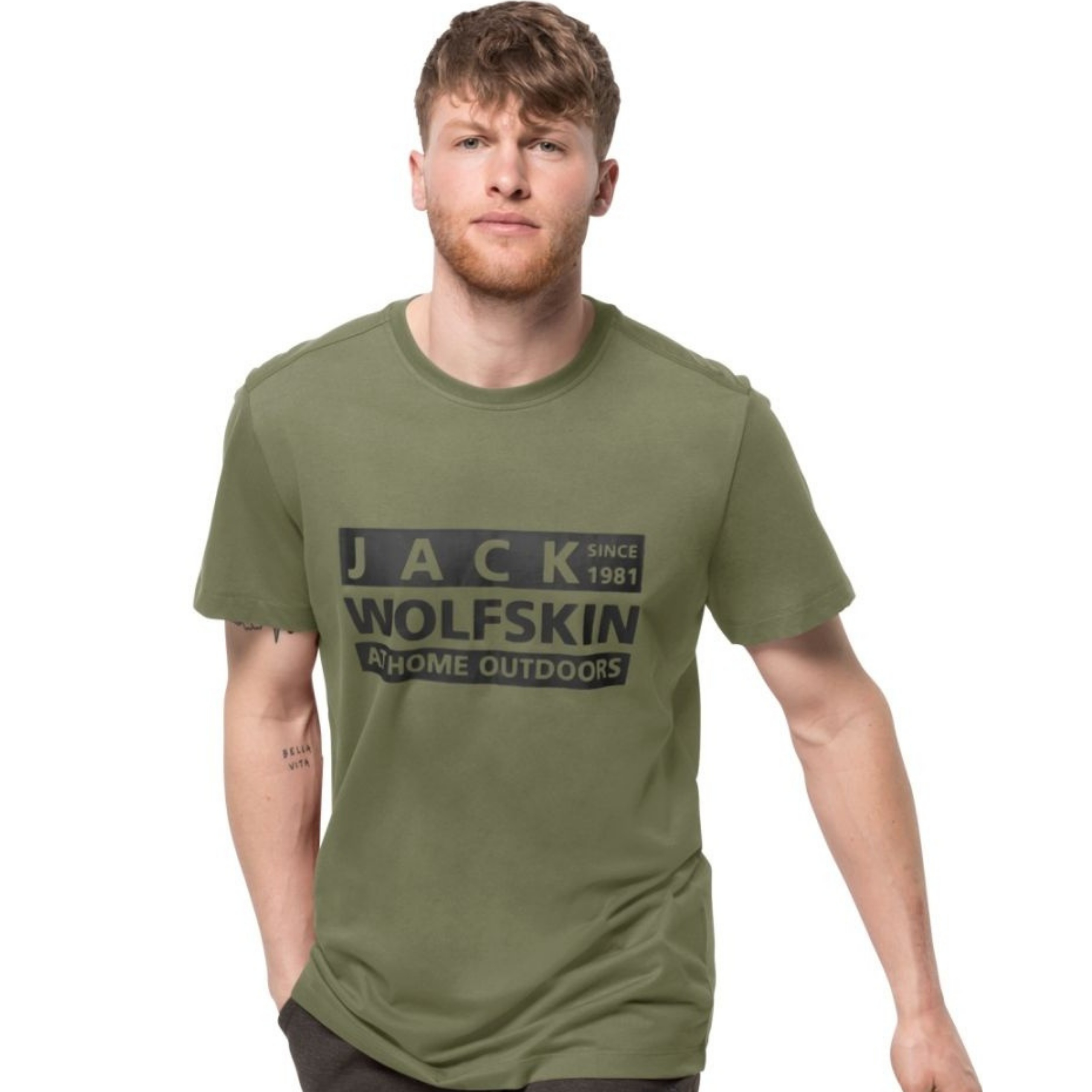 

T-shirt Męski Jack Wolfskin Bawełniany Lekki M