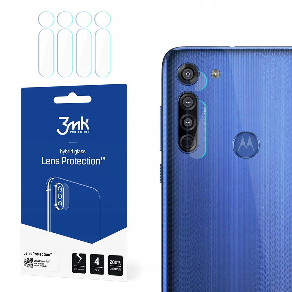 

Szkło na obiektyw aparatu do Motorola Moto G8 3mk