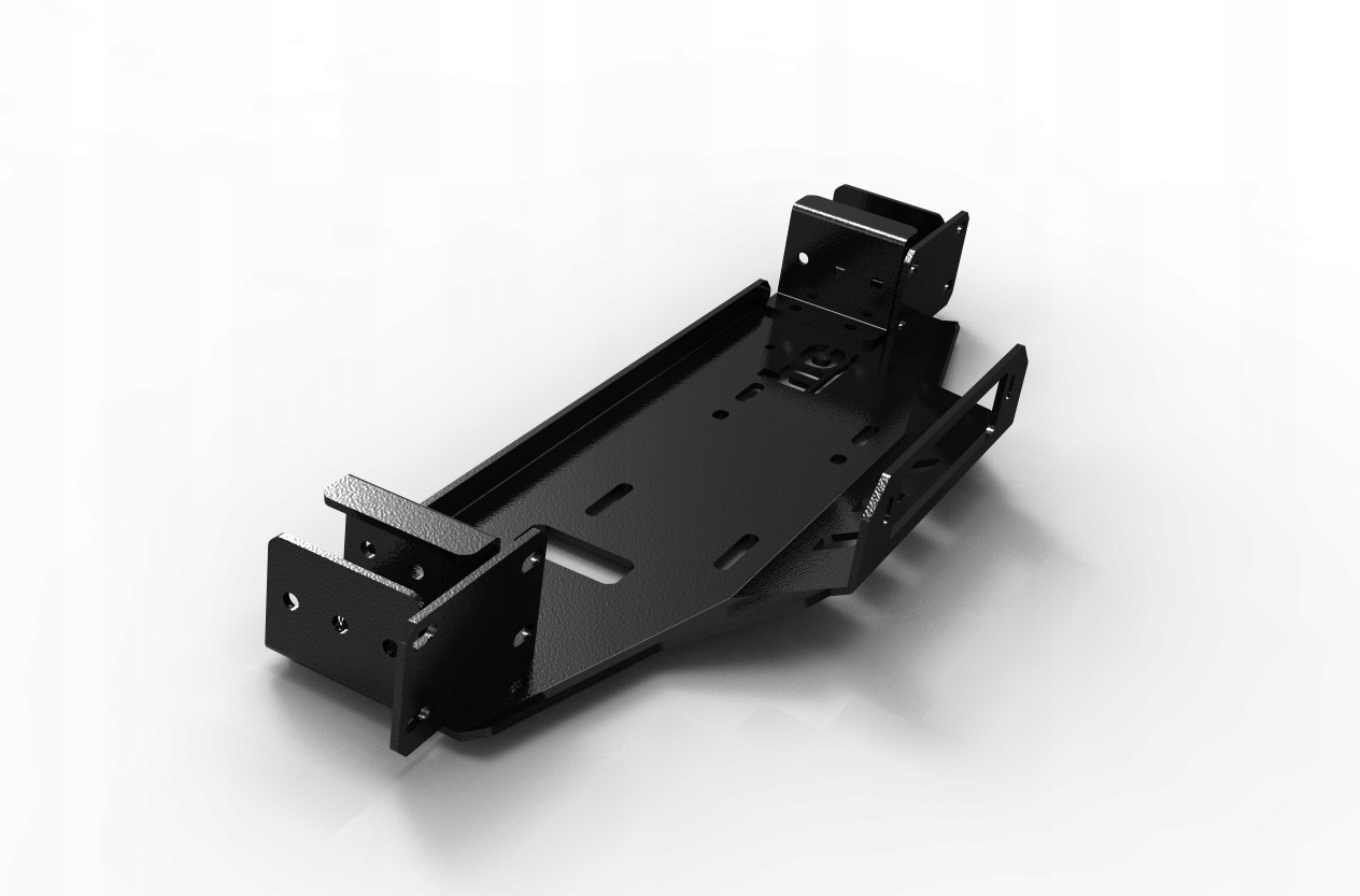 Toyota Hilux Revo 2015 - пластина для лебедки