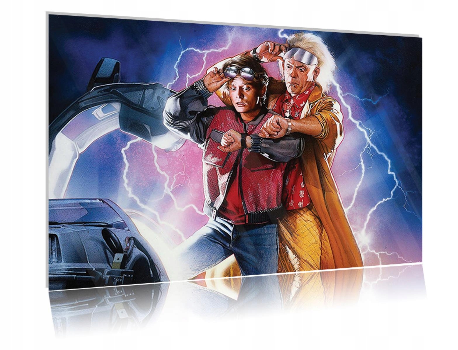 

Obraz szklany na szkle Back To The Future 02 80x60