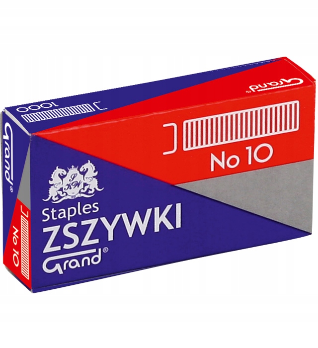 

Zszywki no 10 6 Grand 1000szt małe mini metalowe