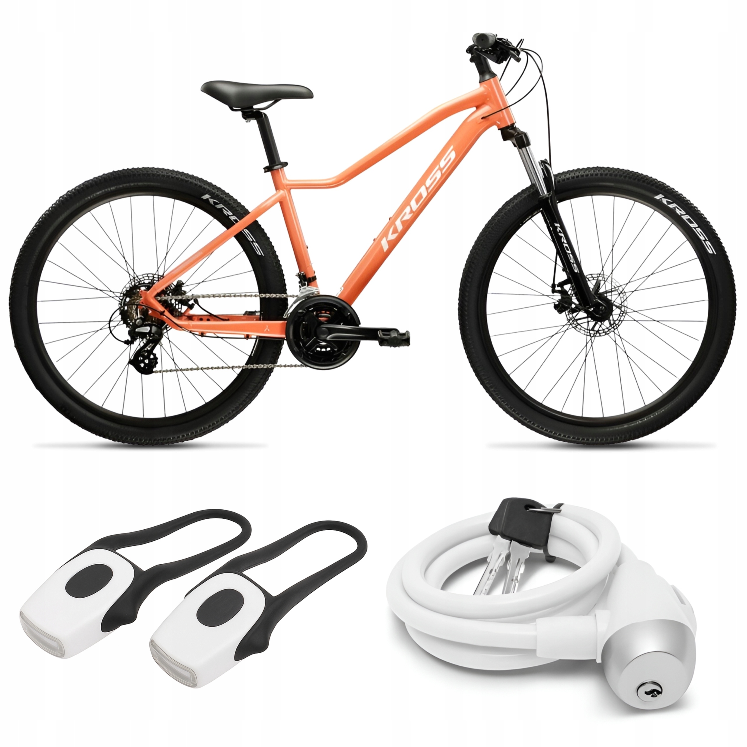 Rower górski dla kobiet Kross Lea 2.0 29" rama alum. 174-182cm Dodatki