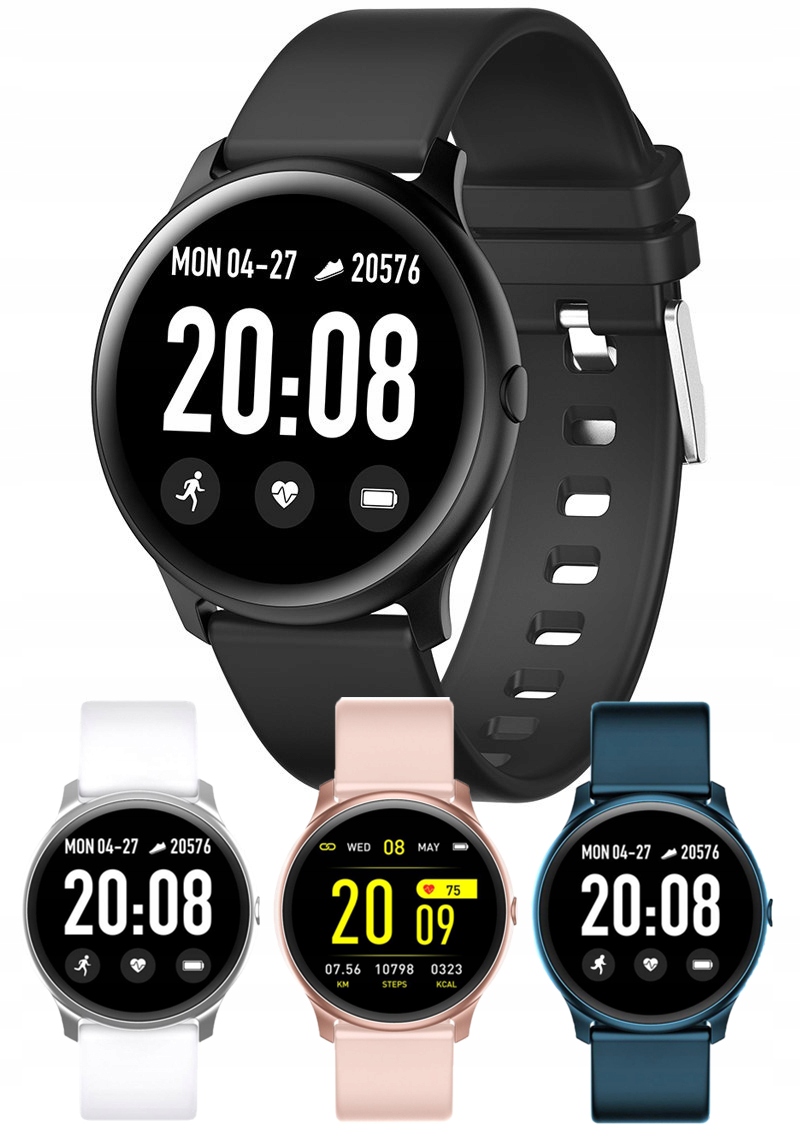 

Zegarek Smartwatch Rubicon RNCE40 Black