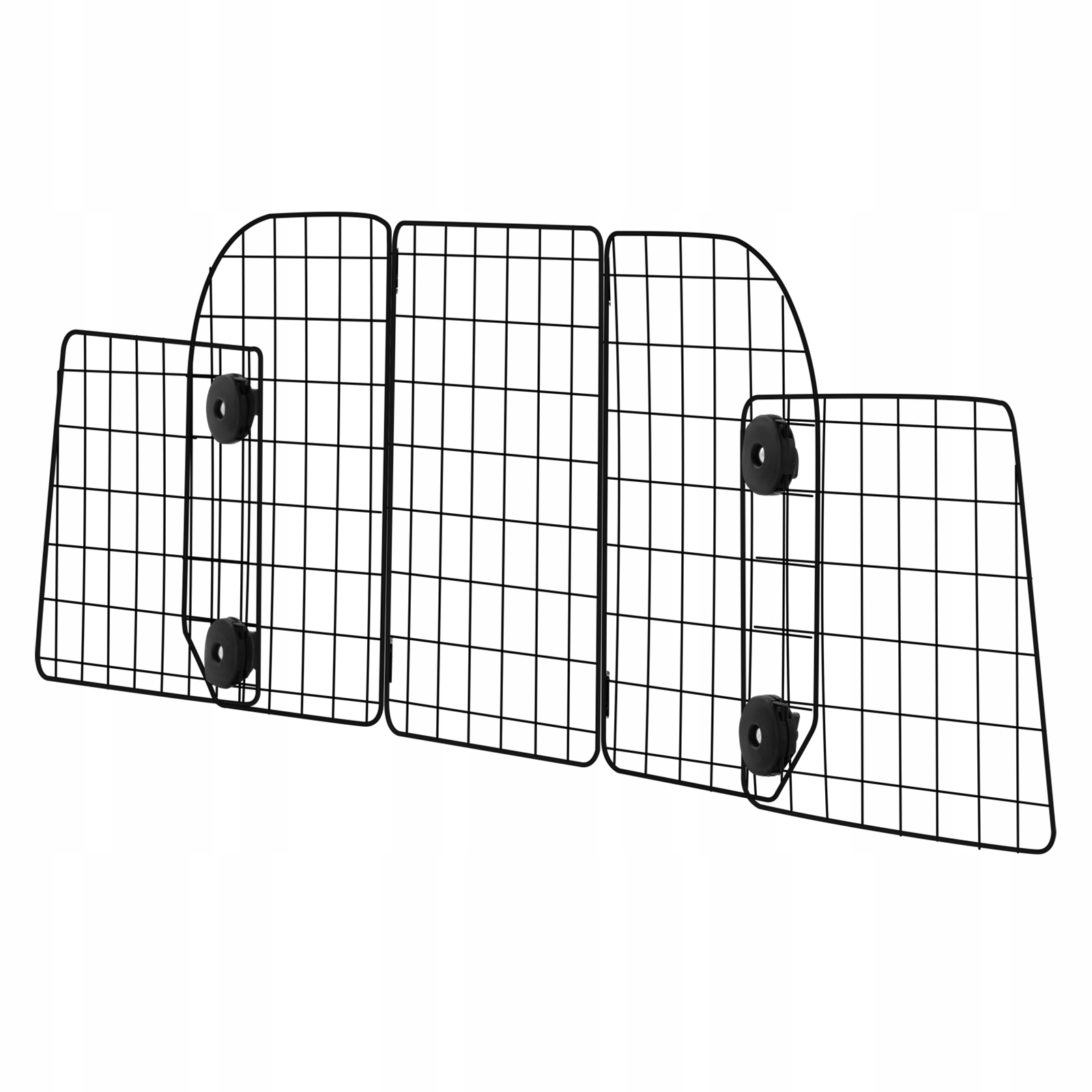 Levně SucceBuy Automobilová zábrana pro psy 97.2 x 40.8 cm, pružná, skládací