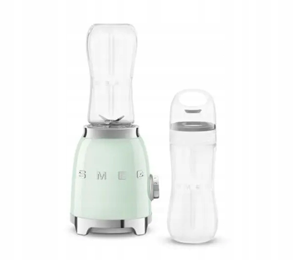 Blender kielichowy Smeg PBF01PGEU 0,6L 300W 2 Butelki do Miksowania