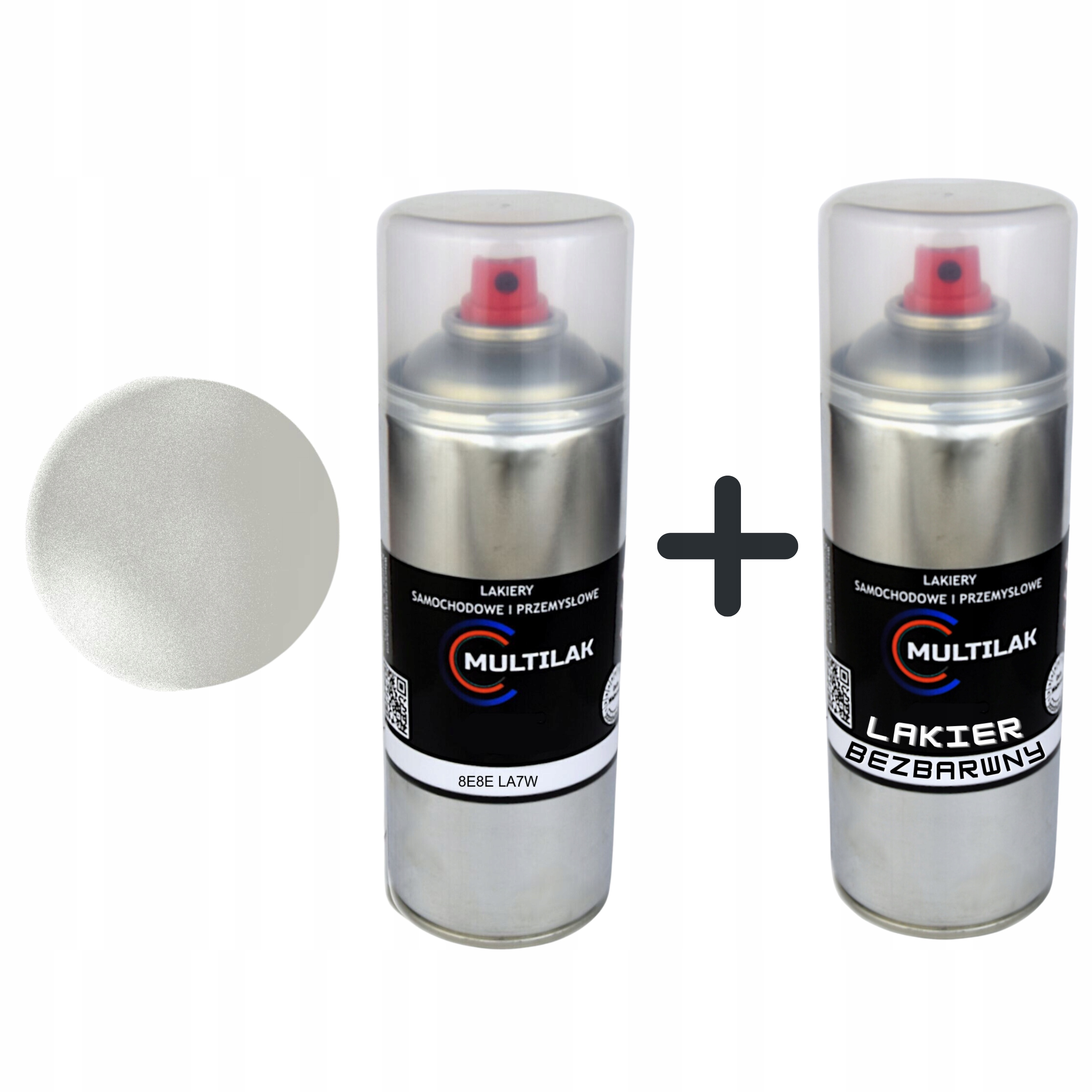 Lakier spray Skoda LA7W 8E8E Lakier Klar