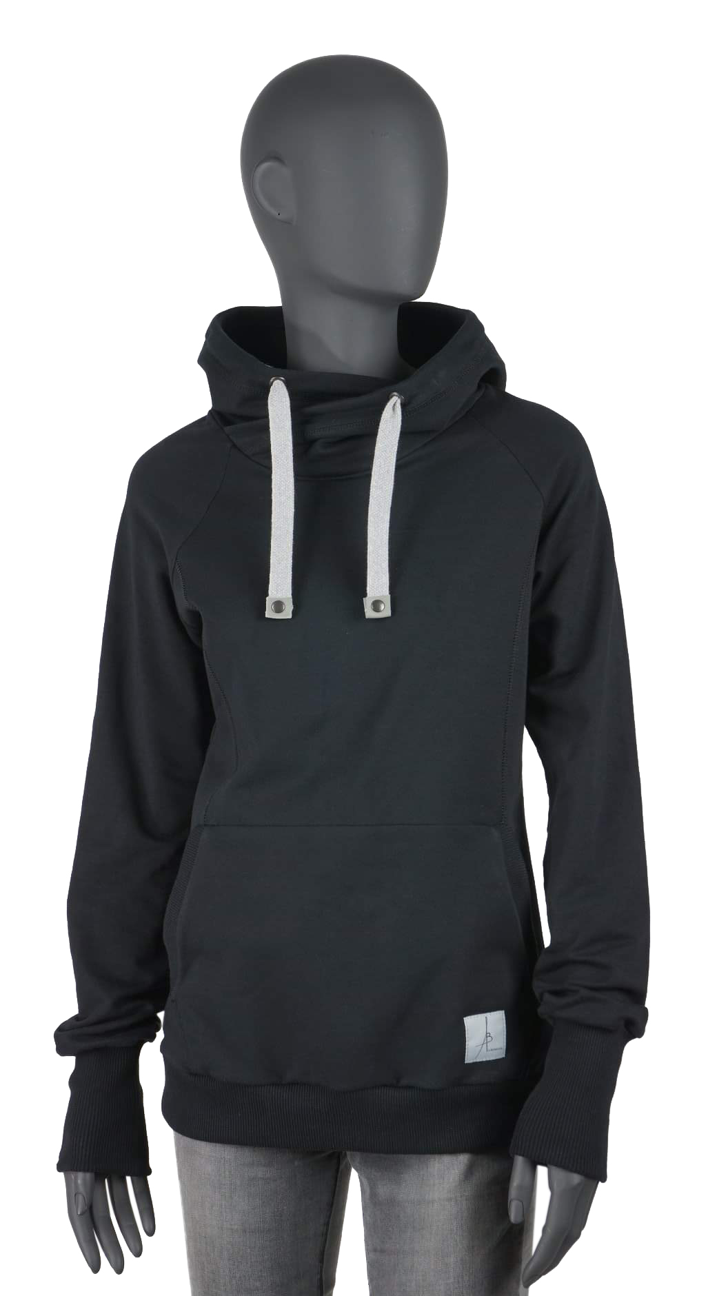 

Bluza dresowa damska z kapturem M czarna