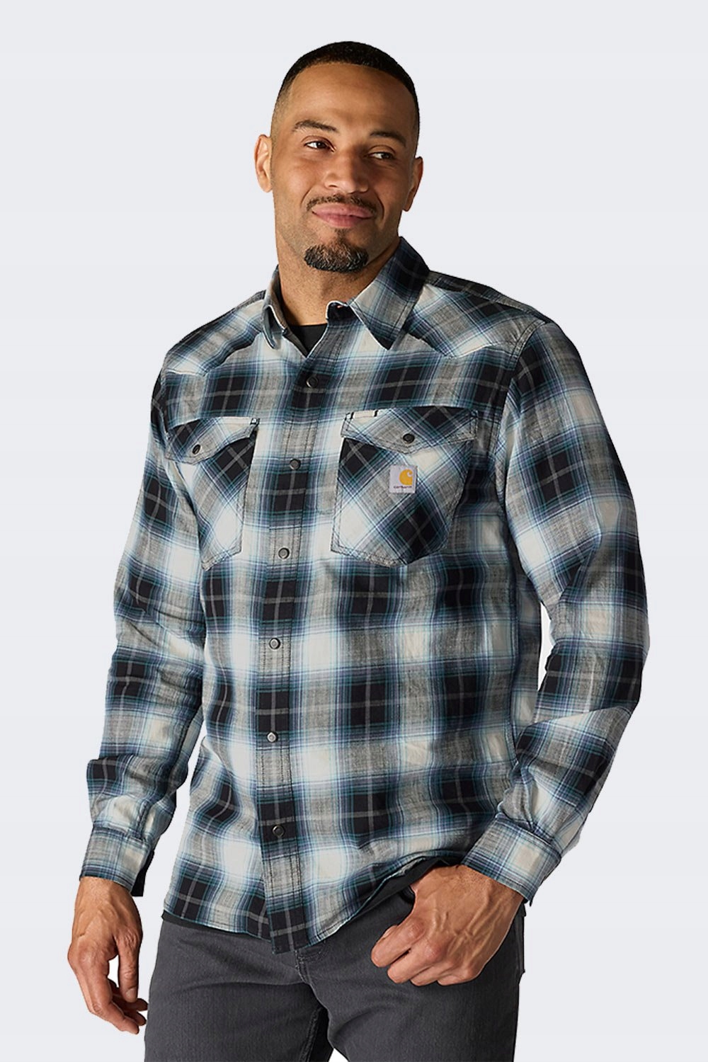 Košile Carhartt Montana Lightweight SnapFront Bla