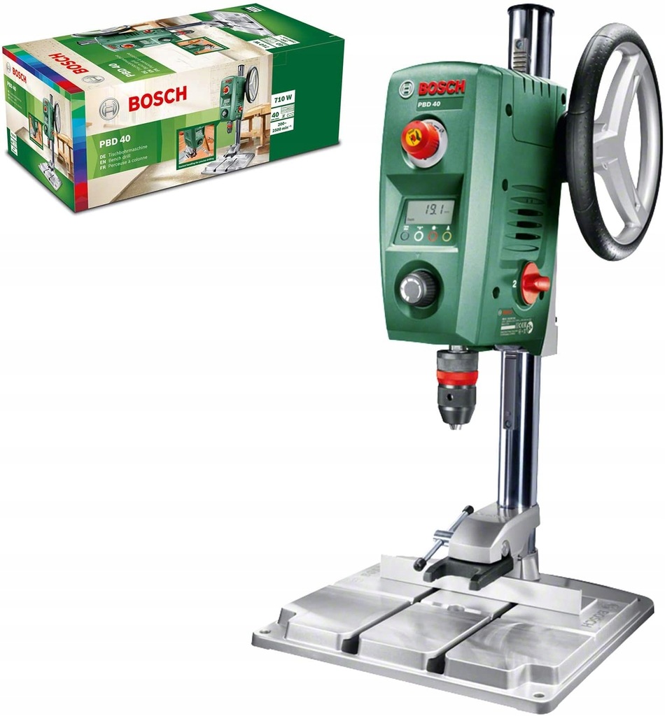 Bosch Dwubiegowa Wiertarka Stołowa Pbd 40 710W