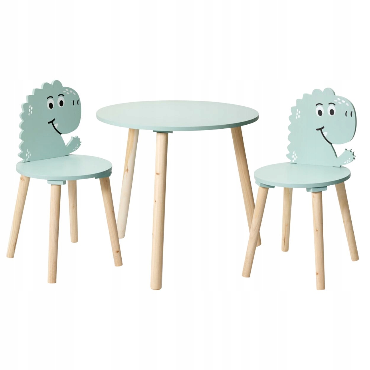 Set stolečku a židliček pro Děti dinosaurus do Dětského pokoje roztomilý