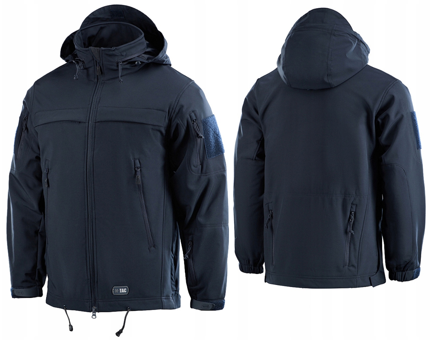Pánská taktická uniformovaná bunda M-Tac Softshell Police Navy Blue XXL
