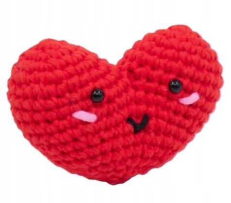 Sada na háčkování srdce Loveko Selfiko Selfiko