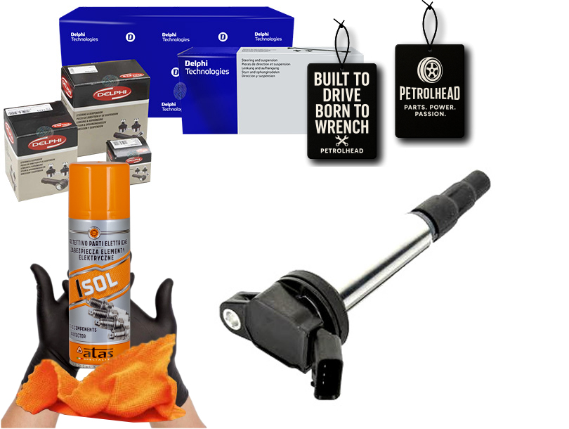 Zapalovací Cívka Toyota Auris 1,33 07- Delphi #Petrolhead Pro+ Kit4