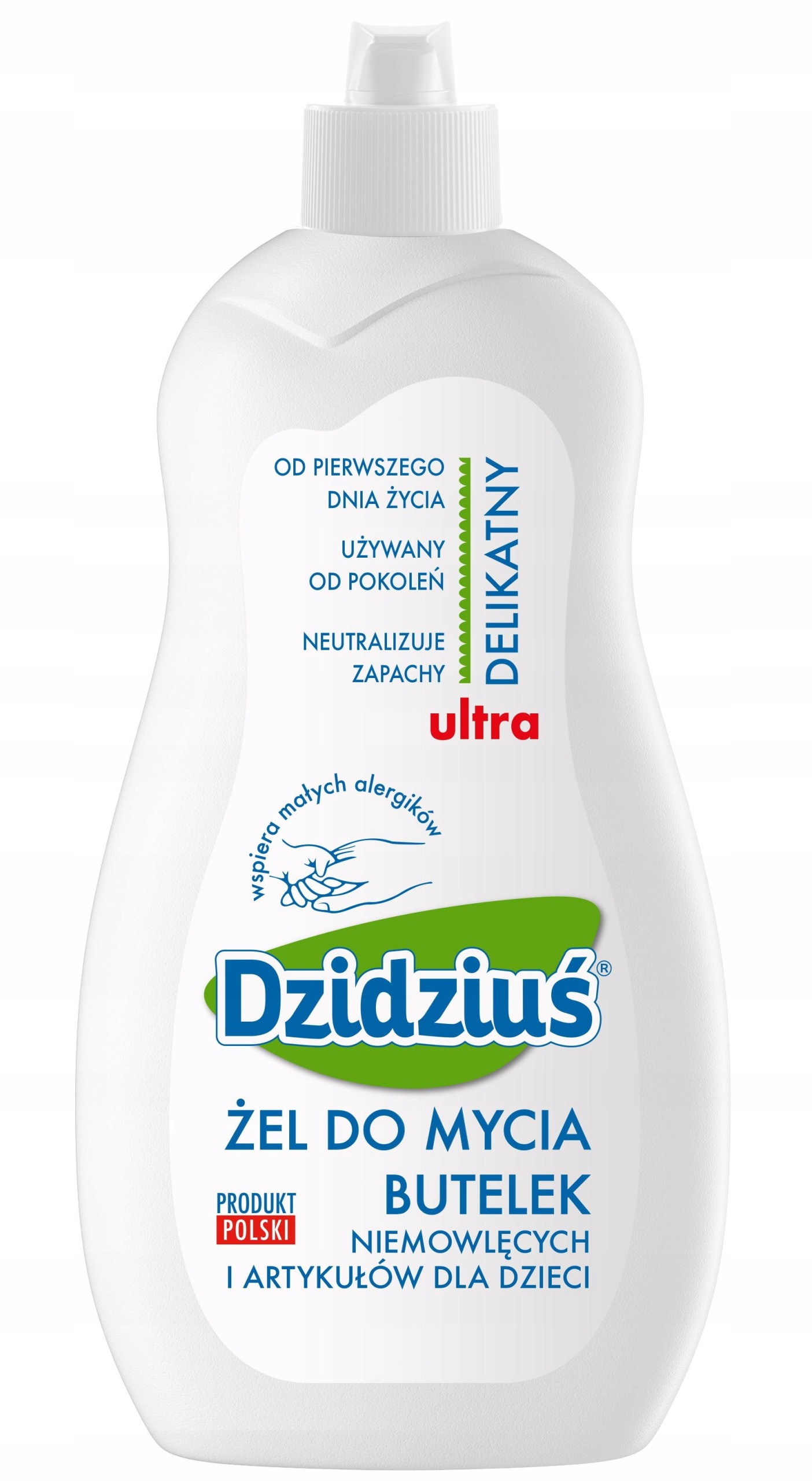 DZIDZIUŚ ŻEL DO MYCIA BUTELEK I SMOCZKÓW 500ml