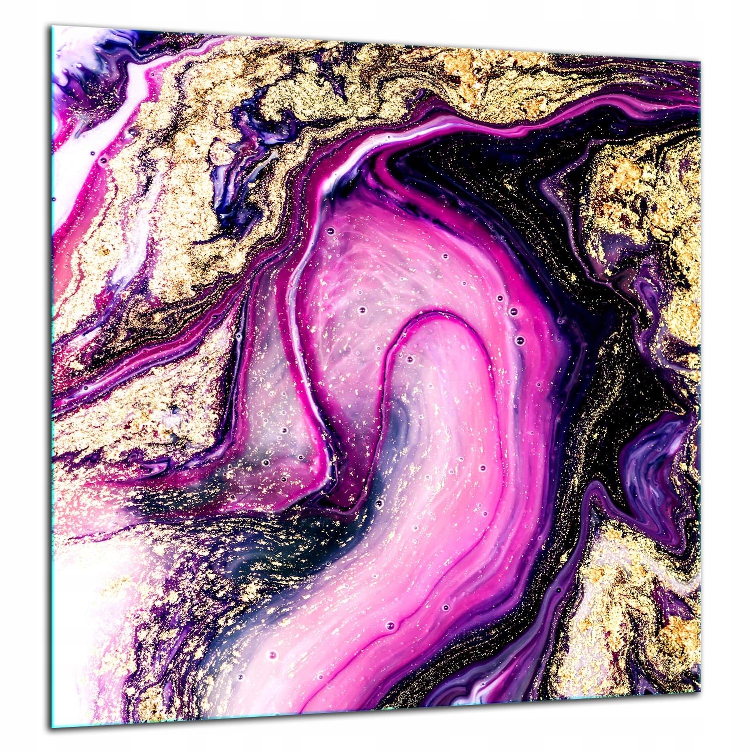 Skleněná Ochranná Deska Panel Lepidlo 60x65 BARVATvrzené Sklo Kuchyně 7v1