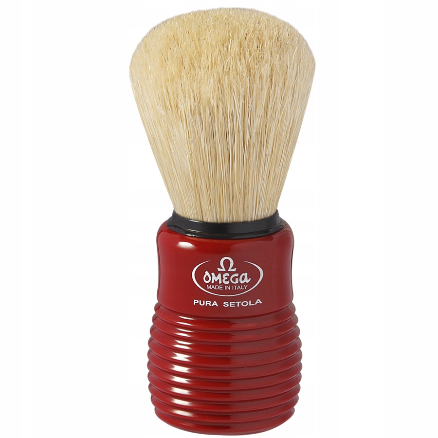 Omega 10810 pdzel do golenia Shaving brush Materiał uchwytu tworzywo sztuczne