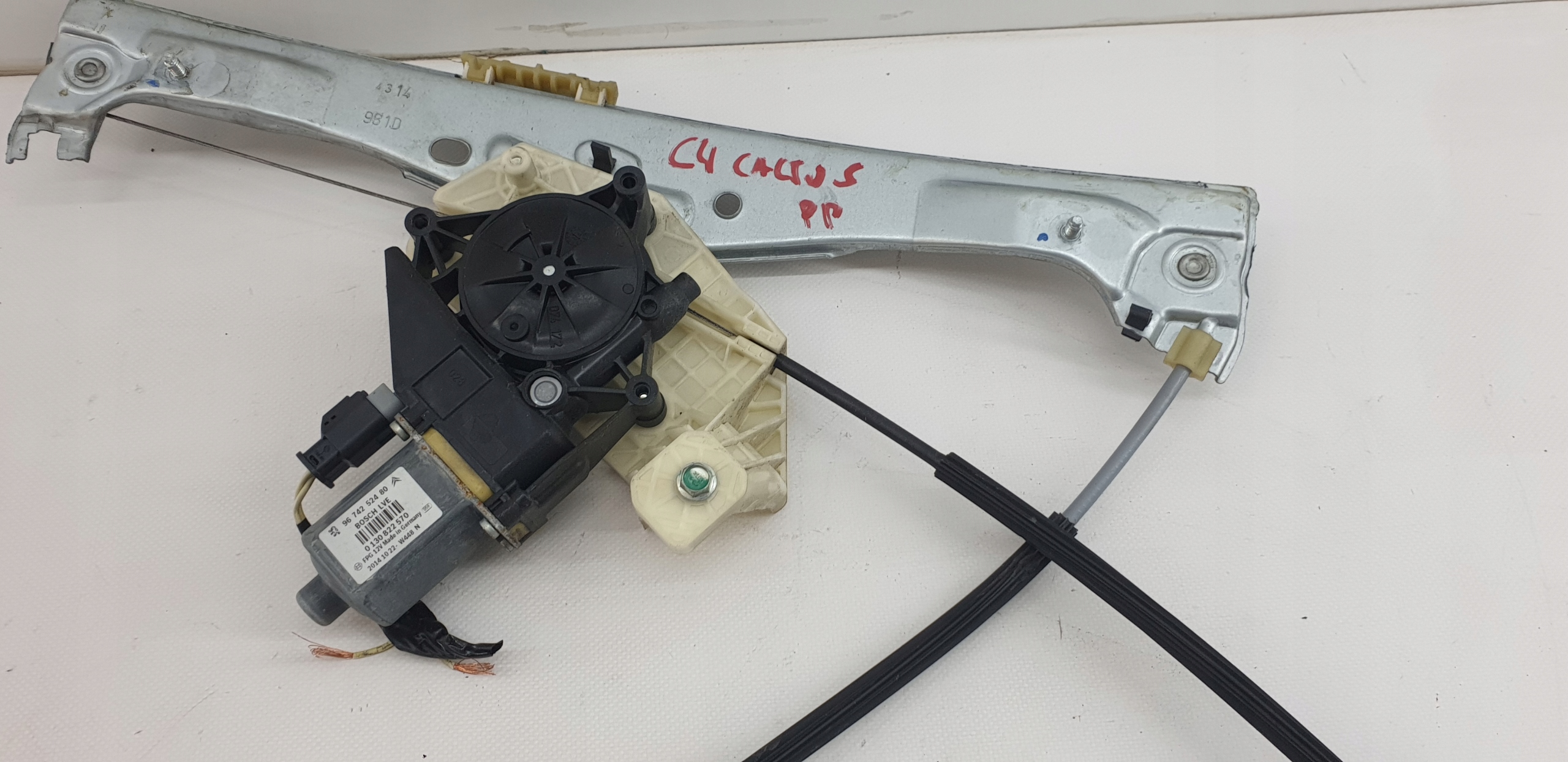 lift mechanism mini motor windows Citroen c4 cactus front right