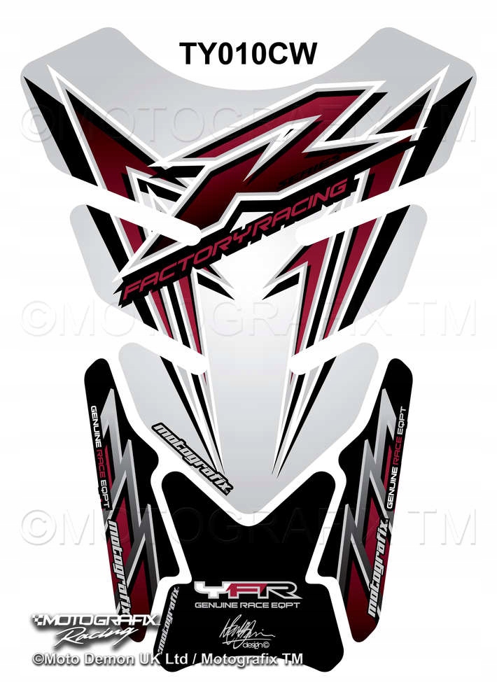 TANKPAD MOTOGRAFIX Yamaha R1 R6