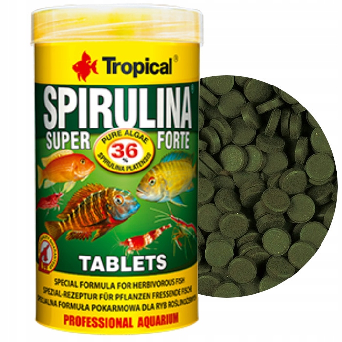 Levně Tropical Spirulina Forte Tablets 250 ml 150 g