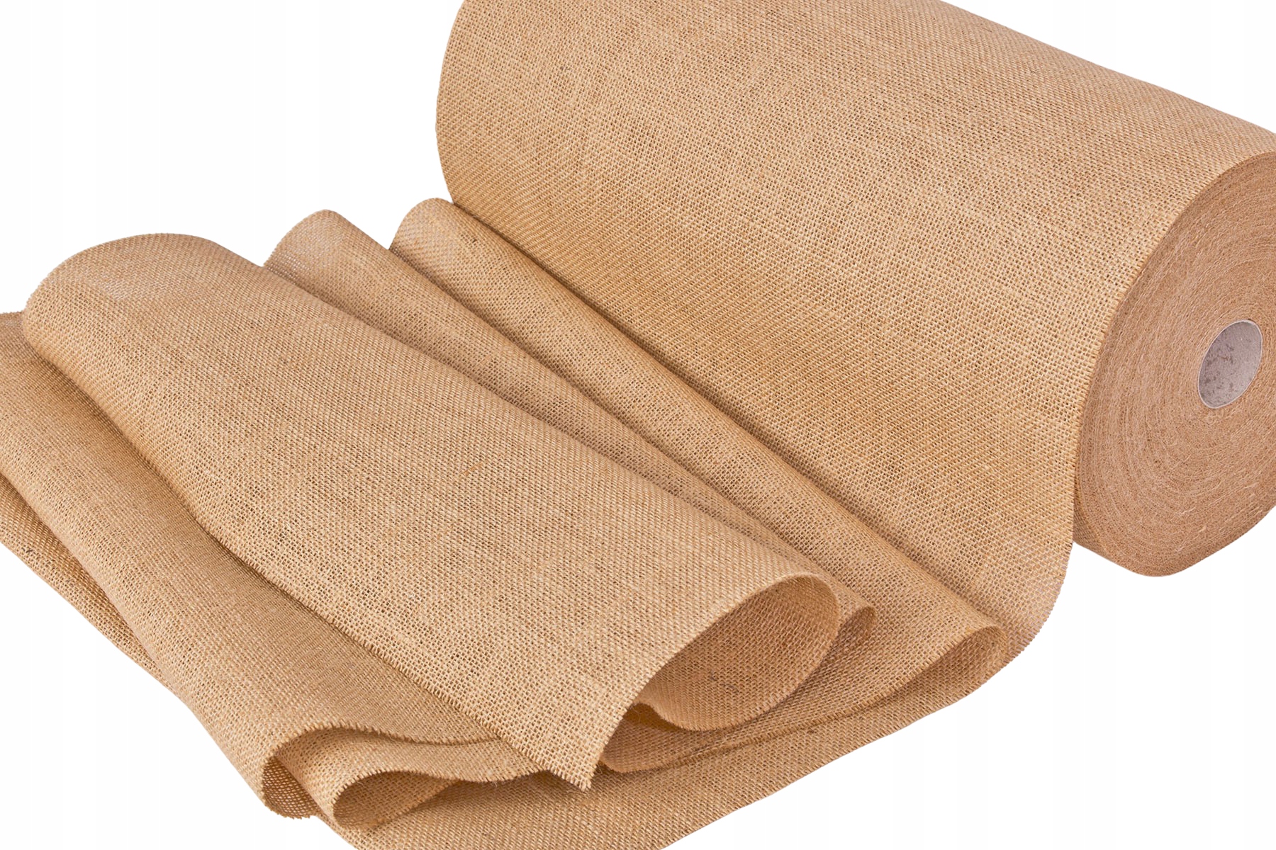 Běhoun Přírodní Jutová Tkanina 35 cm/50 m juta jutový materiál svatba svatební hostina