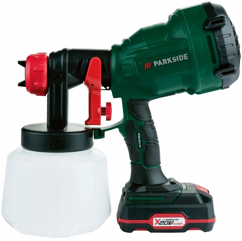 PISTOLET DO MALOWANIA PARKSIDE AKUMULATOROWY PFSA Kod producenta PFSA 20-Li B2