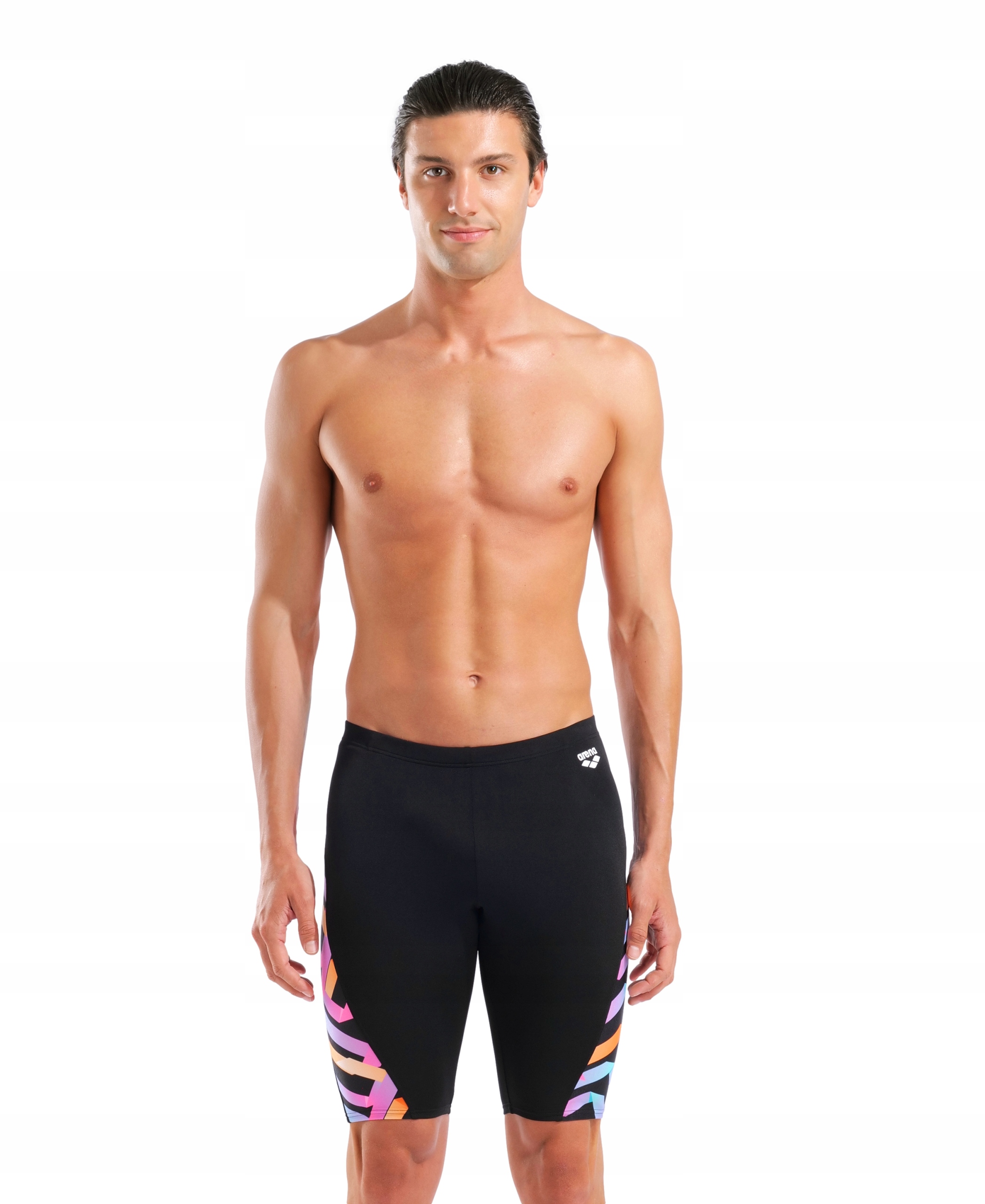Spodenki pływackie męskie Arena Texture Swim Jammer 80