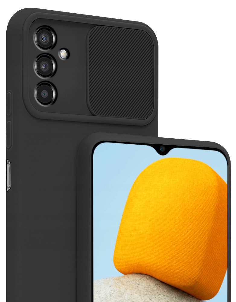

Etui Silicone CamShield Szkło 9H do Samsung M13