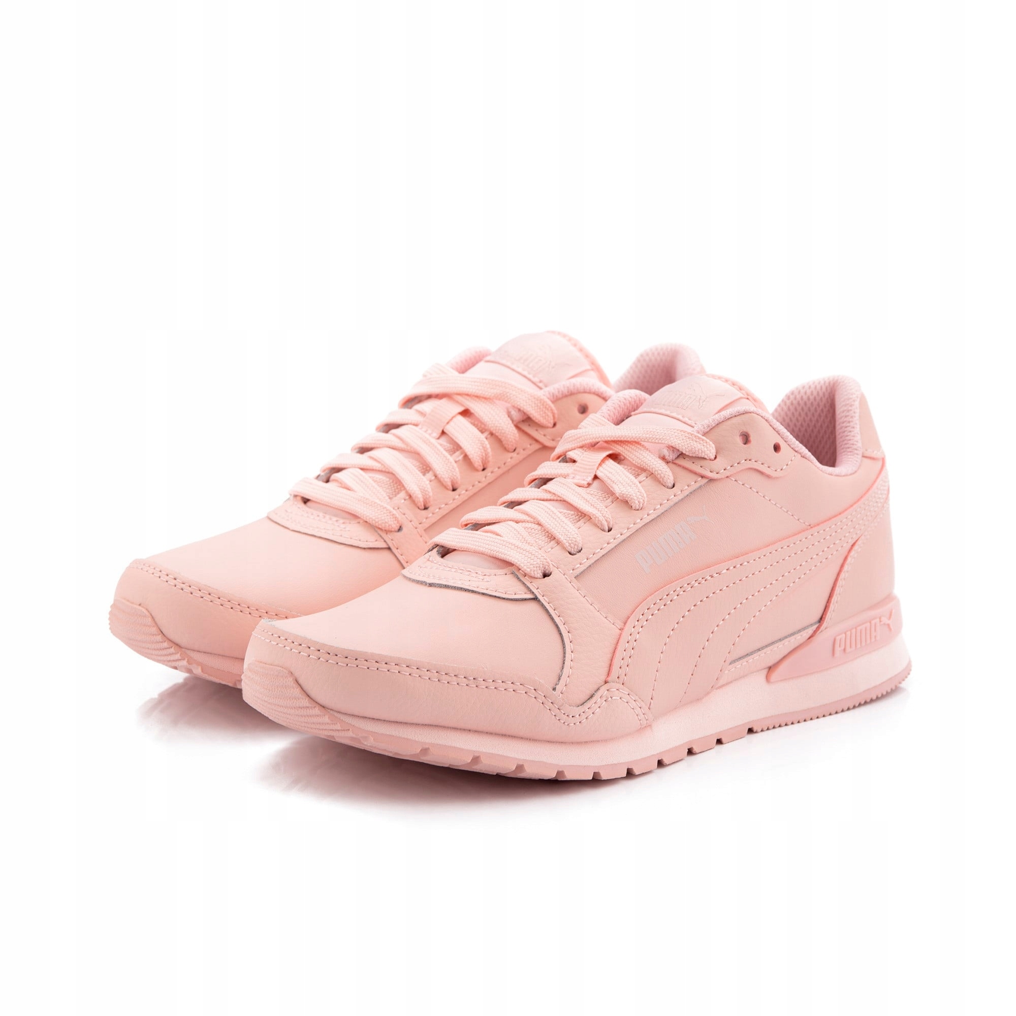Puma Kožené sportovní boty růžové St Runner v3 L 384855 14 Vel. 40