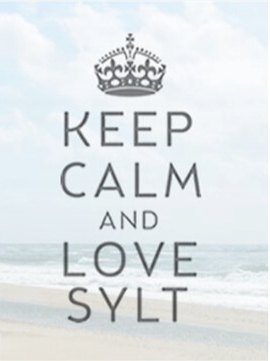 Keep Calm and Love Sylt 5 GLAMFUME Stan opakowania oryginalne