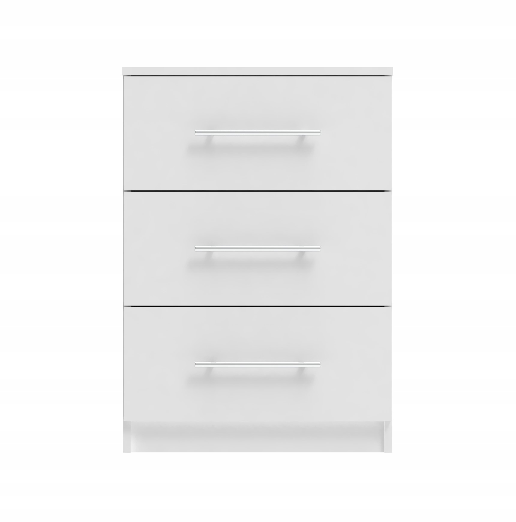 SZAFKA NOCNA BIAŁA Z SZUFLADAMI 46 CM Marka Intermeble