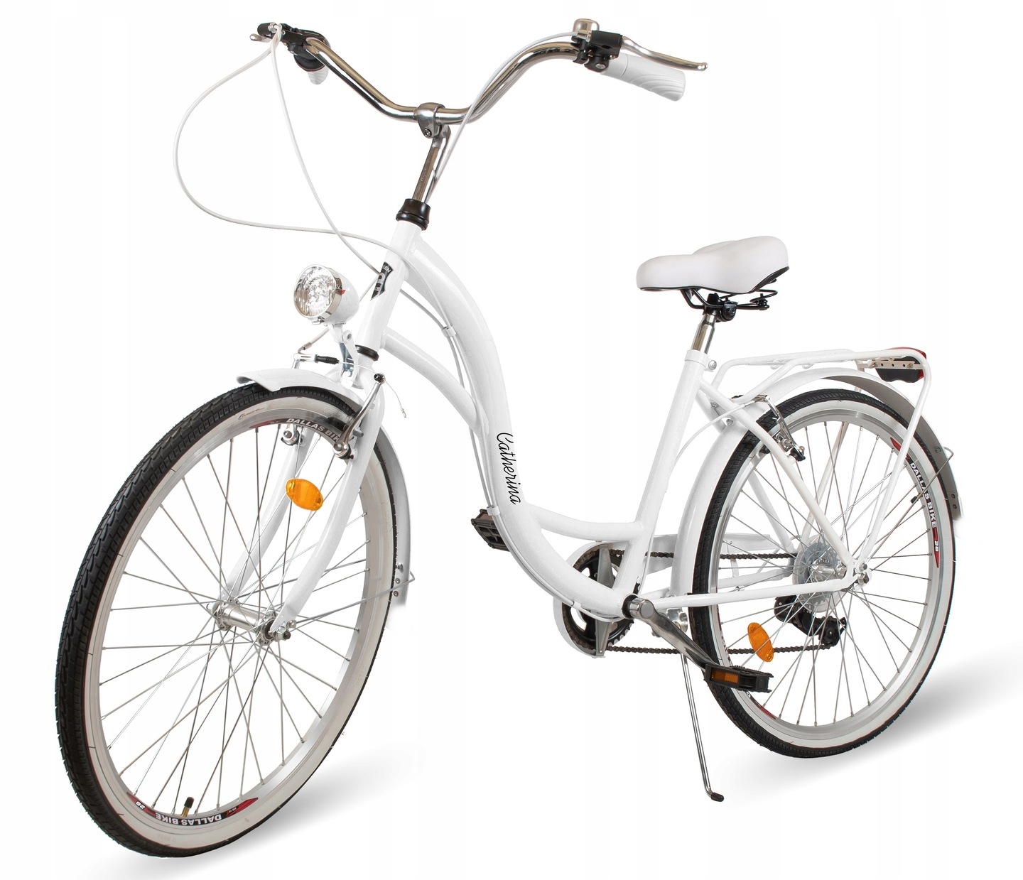 ЖІНОЧИЙ МІСЬКИЙ ВЕЛОСИПЕД 26/28 SHIMANO 7B LIGHT LADIES BASKET + ЗАПРАВКА БЕЗКОШТОВНО