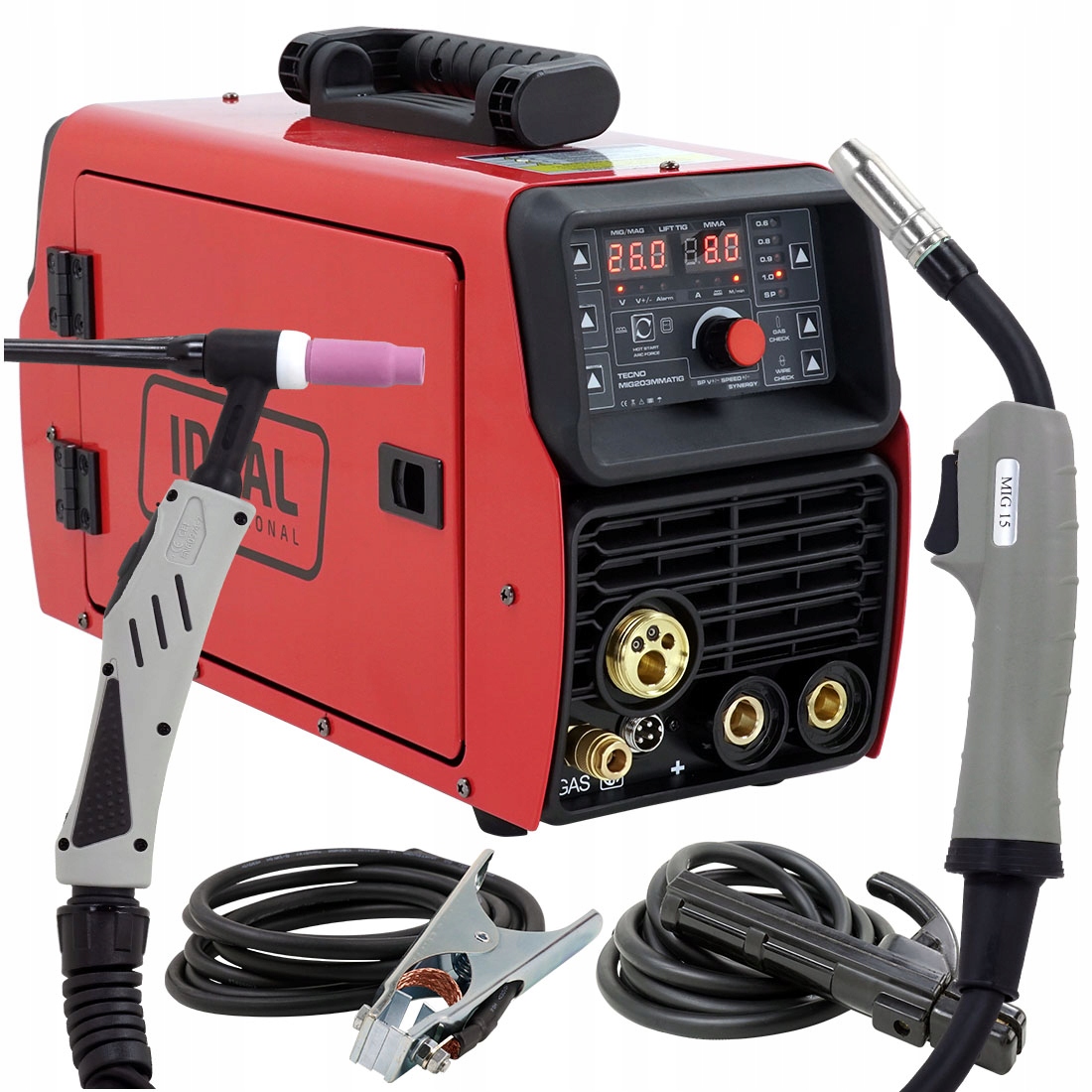 Зварювальний апарат MIGOMAT 3in1 Mig 200 Tig MMA Synergia