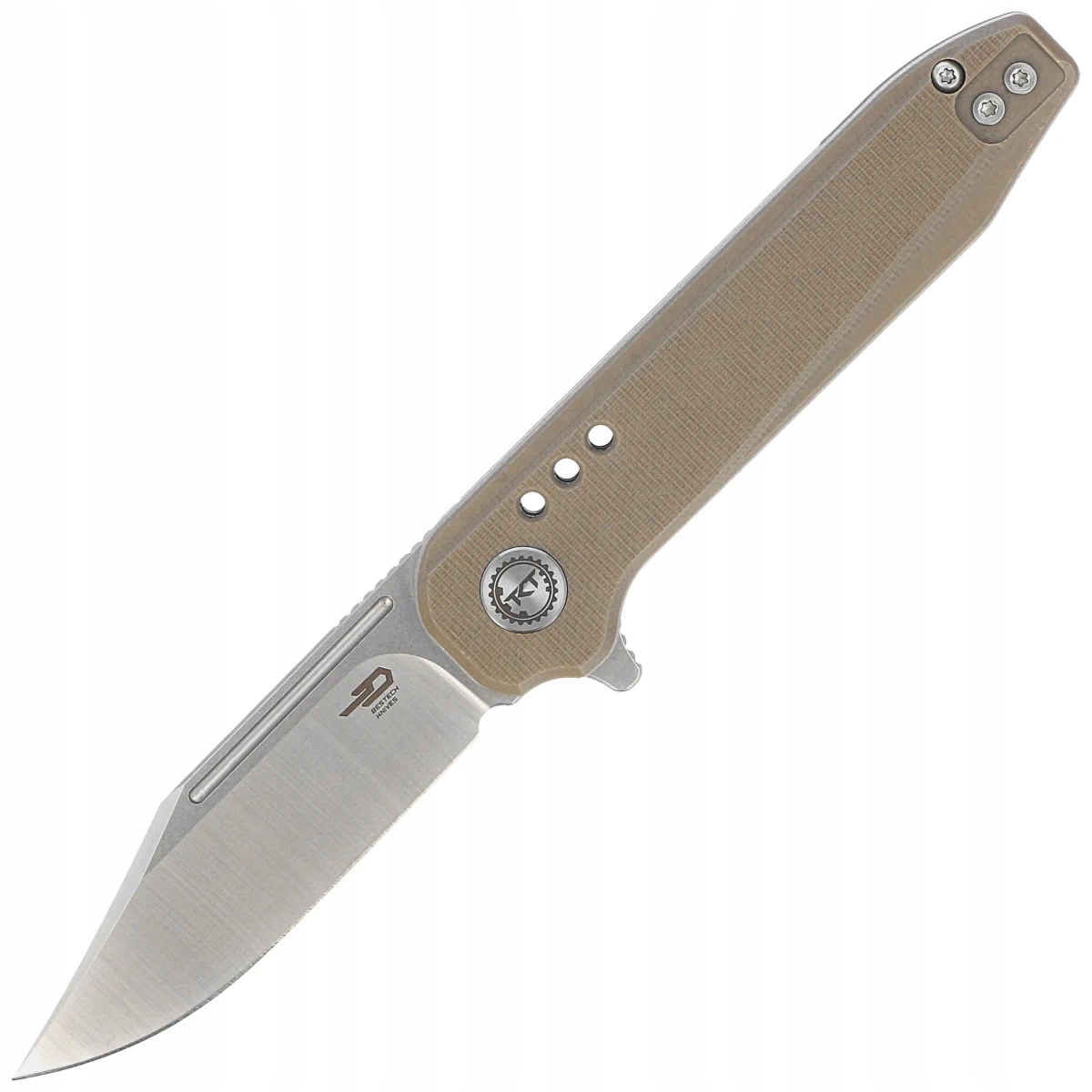 Nůž skládací Bestech Syntax Cp Beige G10 Cpm 154CM od Todd Knife and Tool