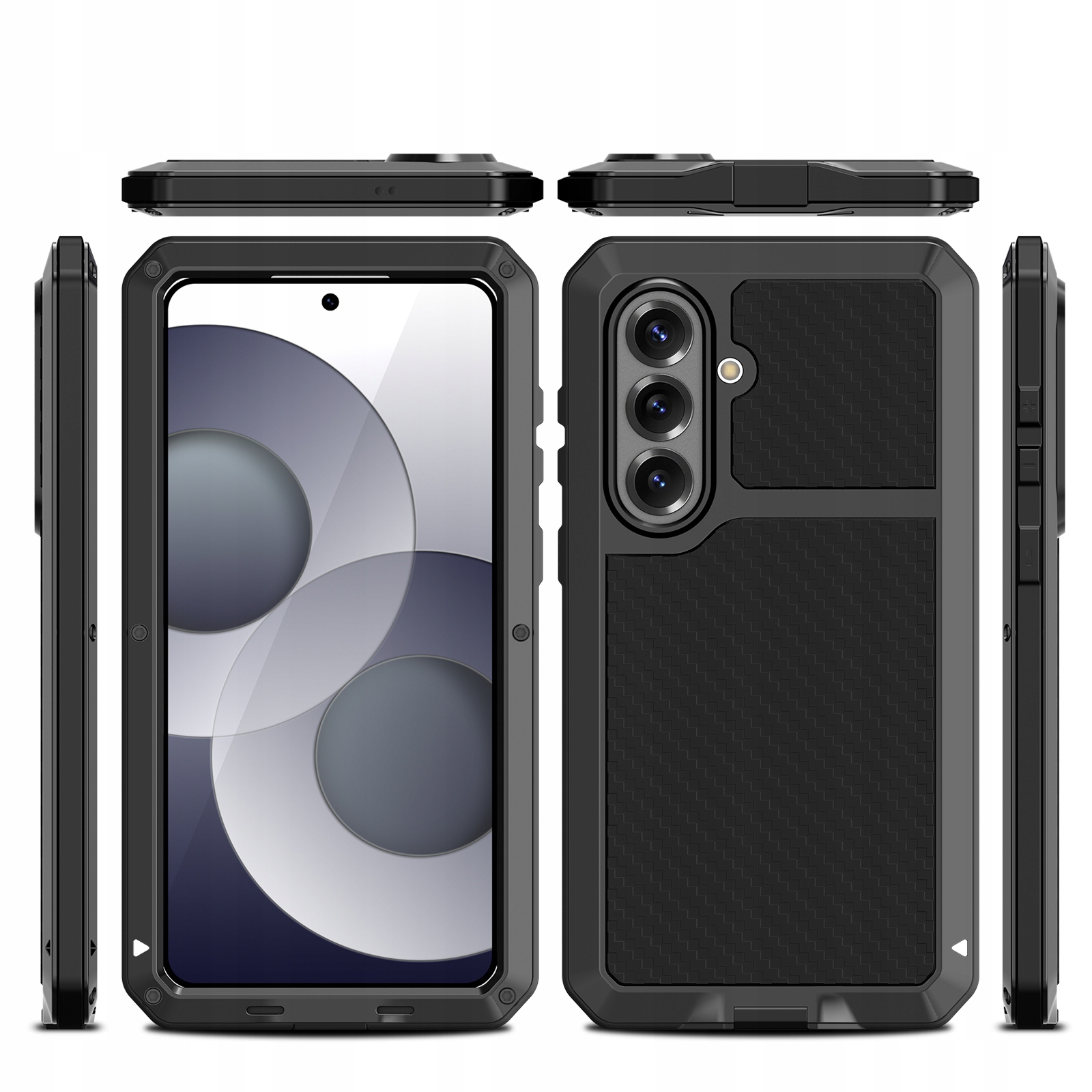 Lunatik Taktik Pancerne Etui 360° Wytrzymała Obudowa Samsung S26 Plus