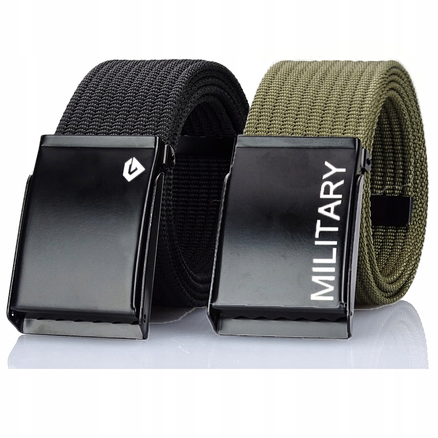

Zestaw Pasków Klasyk i Military x2 Czarny Khaki