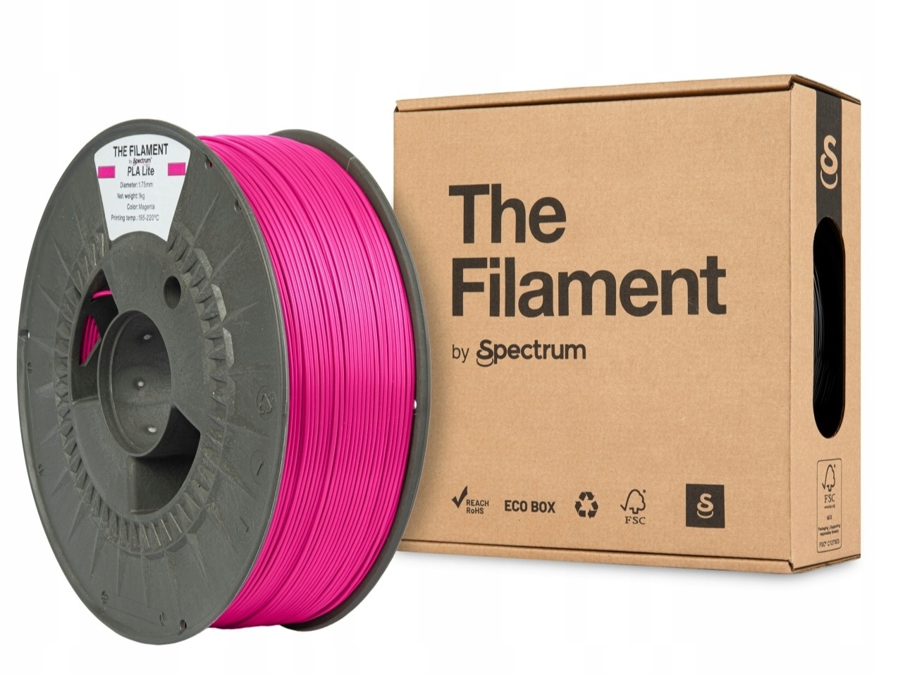 The Filament by Spectrum PLA Lite 1kg 1,75mm Różowy Magenta