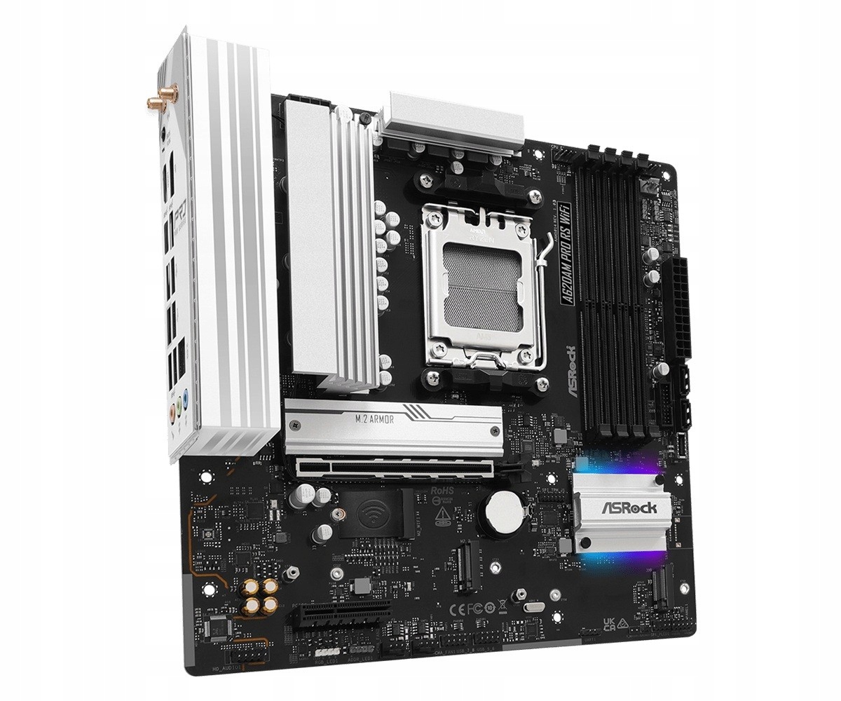 ASROCK A620AM PRO RS WIFI mATX AM5 DDR5 — 7