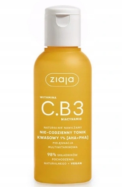 

Ziaja C.B3 Nie-codzienny Tonik Kwasowy 1% Aha+pha