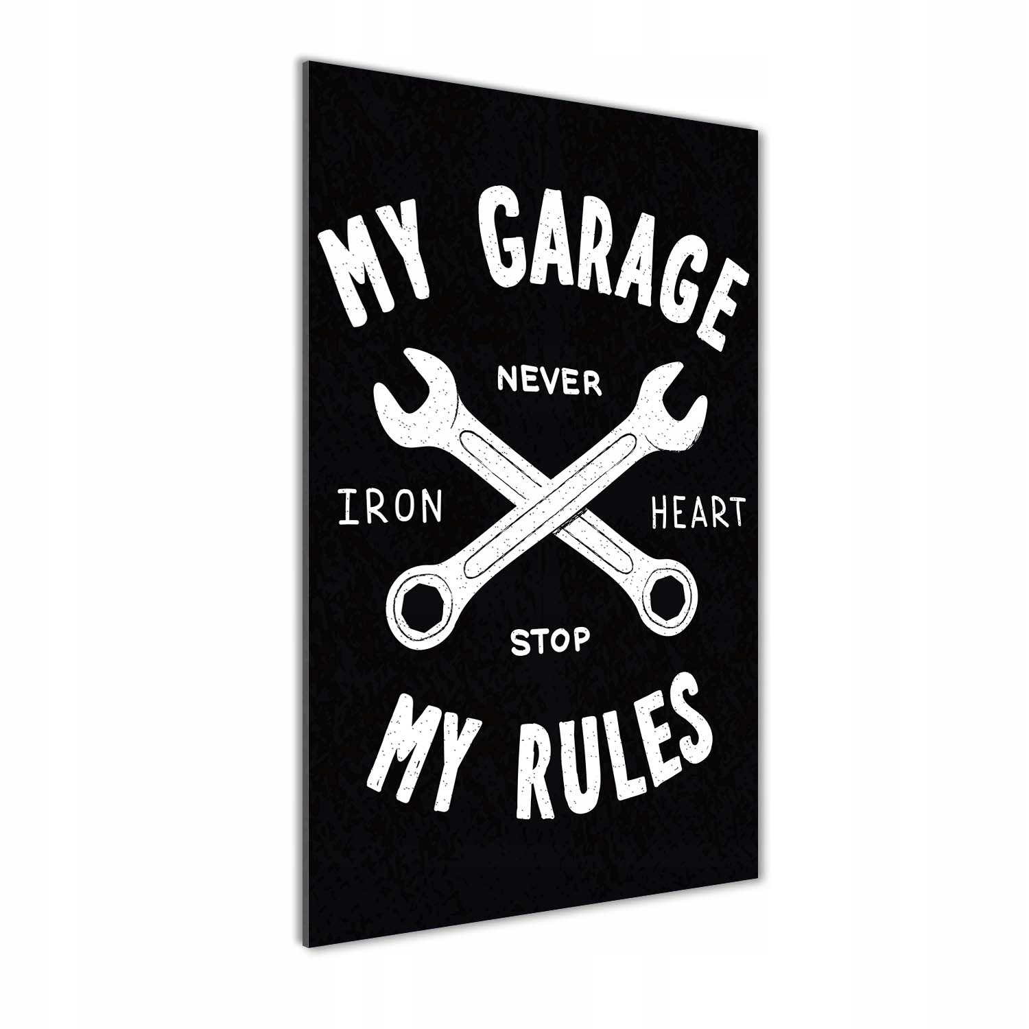 

Foto obraz szkło hartowane Mój garaż 50x100 cm