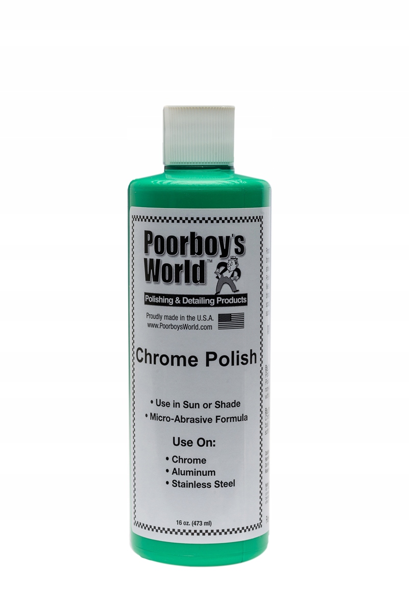 Poorboy's Chrome Polish do polerowania chromu 473m