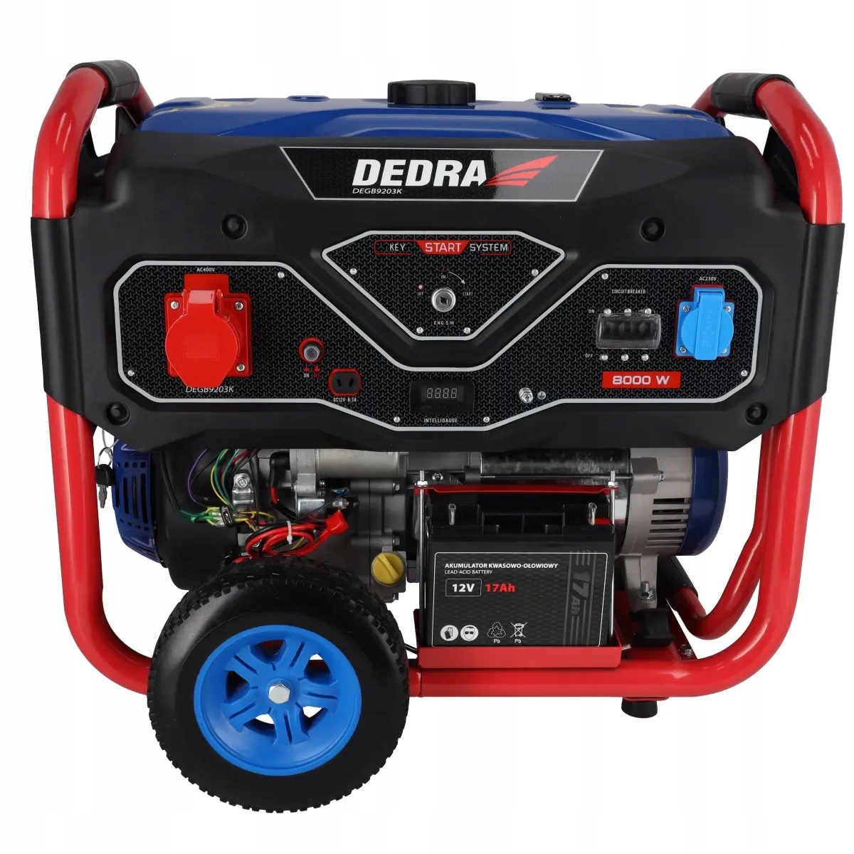 Agregat Prądotwórczy 8.0KW Gniazdo 1*400V, 1*230V DEGB9203K Dedra