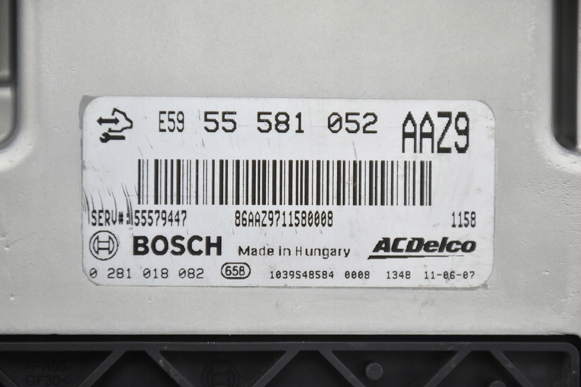 Computer Bedienteil OPEL ASTRA 55581052