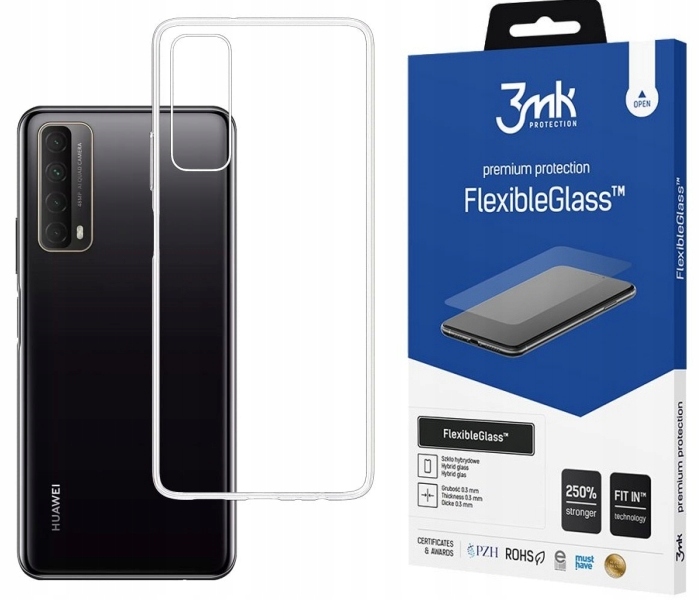 

Etui 3MK do Huawei P Smart 2021, Clear Case +szkło