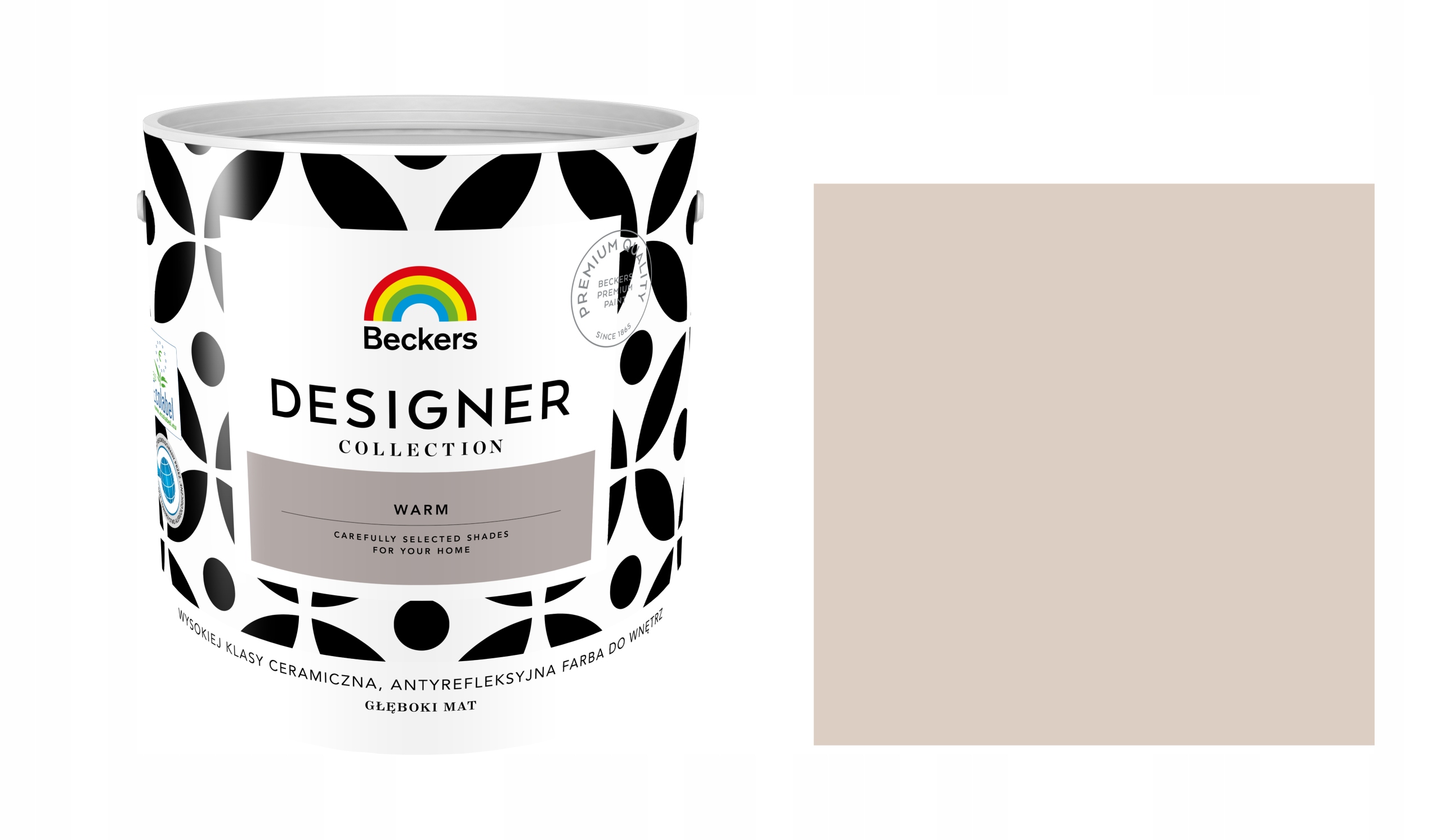 Beckers Designer Collection Warm 2,5L Barva Do Interiéru