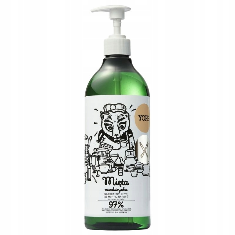 

Yope Płyn Do Mycia Naczyń Mięta Mandarynka 750ml