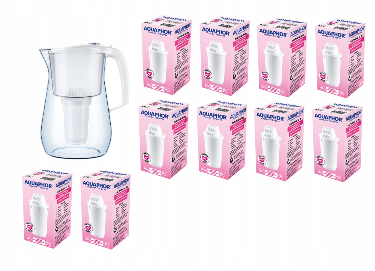 

Aquaphor Provence Dzbanek filtrujący 4,2L A5 10szt