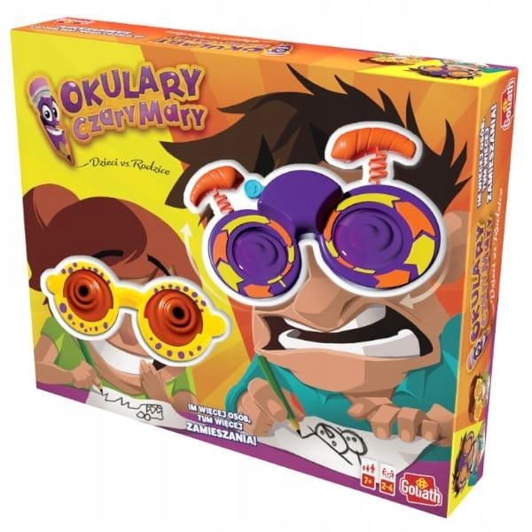 Goliath Gra Okulary Czary Mary Dzieci vs Rodzice